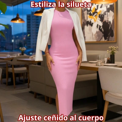 Vestido Nova Rib