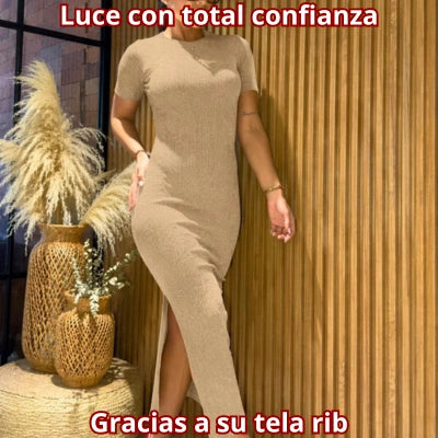 Vestido Nova Rib