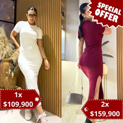 Vestido Basic Nova Rib