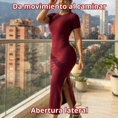 Vestido Basic Nova Rib