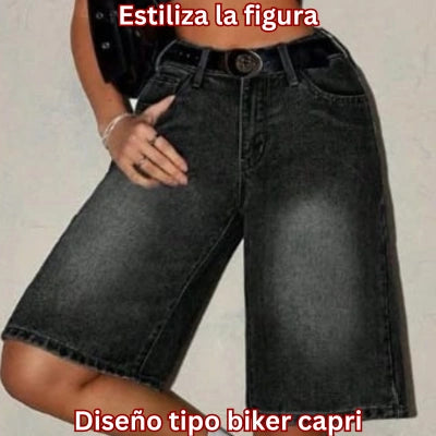 Bermuda LibreFit Gris Humo