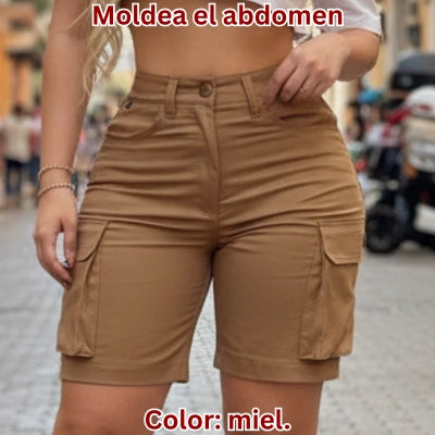 Bermuda CargoFit Miel Comfort