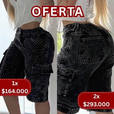 Bermuda Cargo GlowFit Levanta Cola