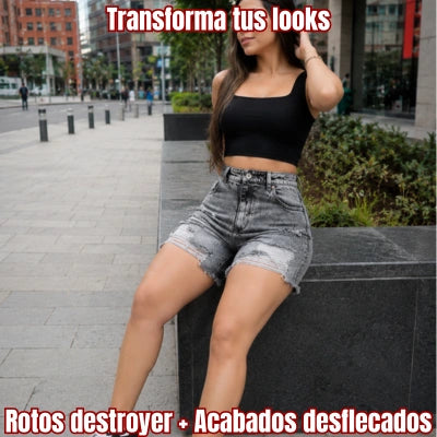 Biker "Estructura Urbana" Gris Humo