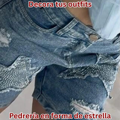 Biker Estrella Brillante Fit