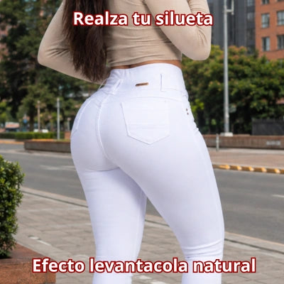 Jean Skinny "Luz & Firmeza" Blanco Estructural
