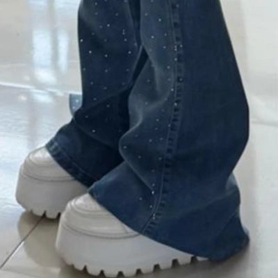 Jeans Bota Campana Blue Brillo Perfecto