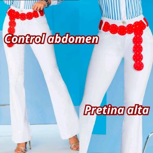 Bota Campana Durazno Blanco + Cinturón