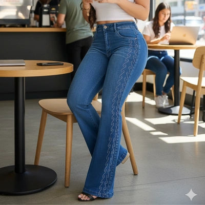 Flare Luminé Azul Alto