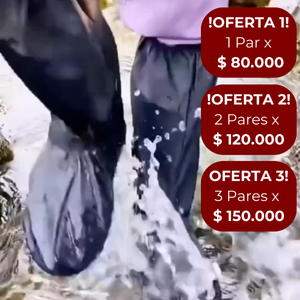 Botas-Forros Zapatos Lluvía