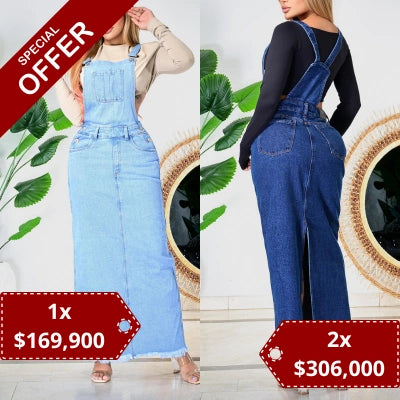 Soltura & Presencia — Braga Falda Jean Larga