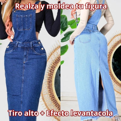 Soltura & Presencia — Braga Falda Jean Larga
