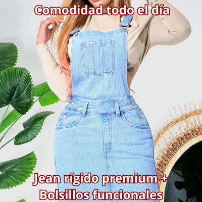 Soltura & Presencia — Braga Falda Jean Larga