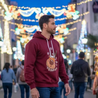 Buzo Navideño “Reno en Familia”