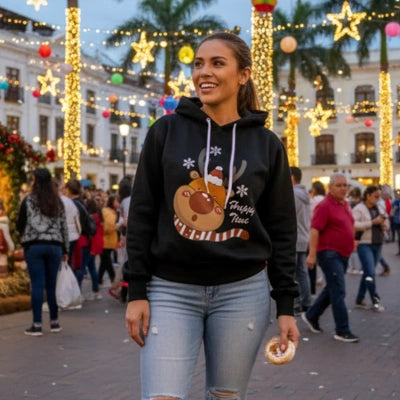 Buzo Navideño “Reno en Familia”
