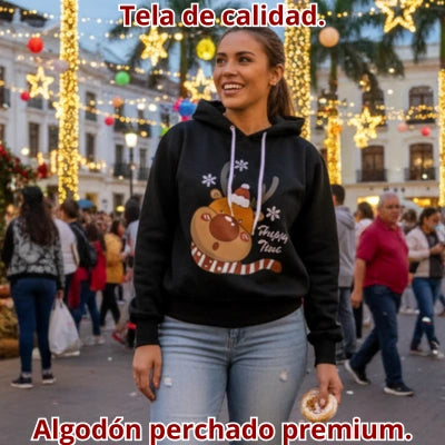 Buzo Navideño “Reno en Familia”