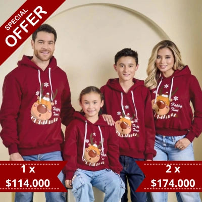 Buzo Navideño “Reno en Familia”