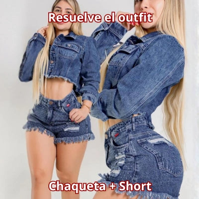 Conjunto Denim Noche Azul