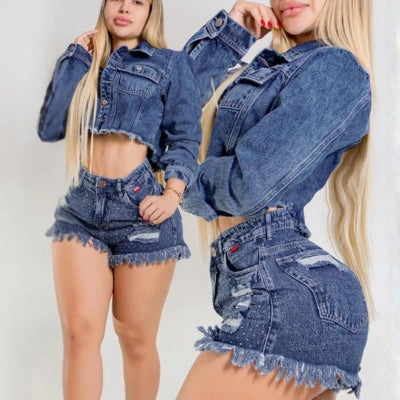 Conjunto Denim Noche Azul