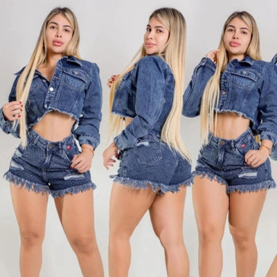 Conjunto Denim Noche Azul