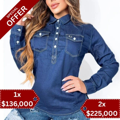 Camisa Serena Azul