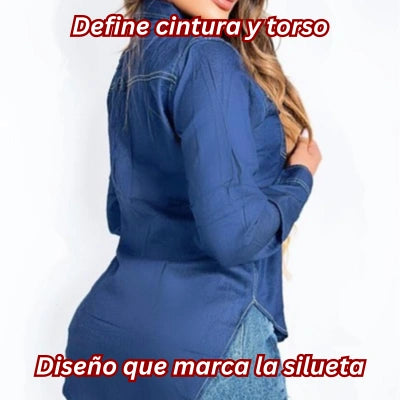 Camisa Serena Azul