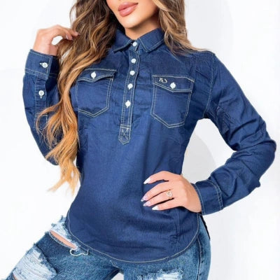 Camisa Serena Azul