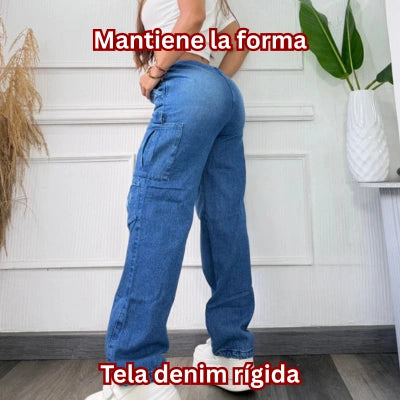 Recta Libre Cargo (Denim Premium)