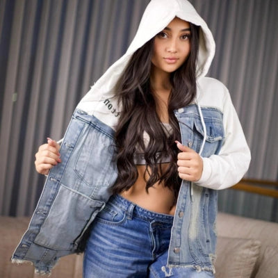 Chaleco Doble Actitud — Denim & Capucha