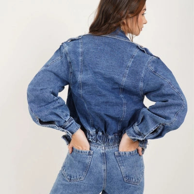 Chamarra De Jean (Oversize Denim)