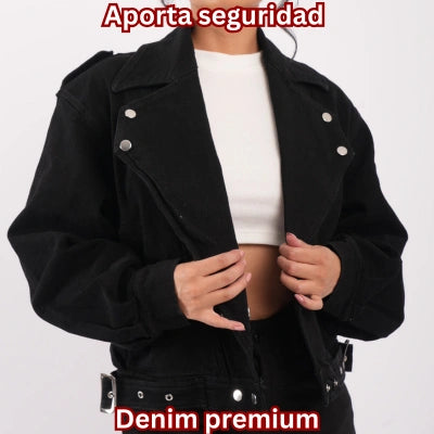 Chamarra De Jean (Oversize Denim)