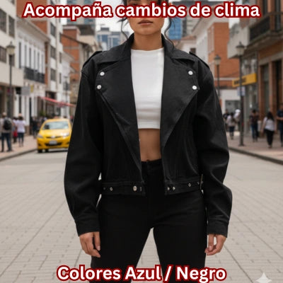 Chamarra De Jean (Oversize Denim)