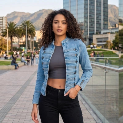 Chaqueta Ícono Denim Confort