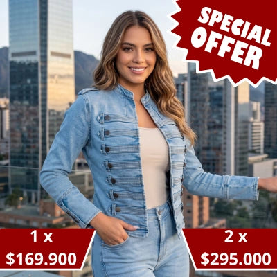Chaqueta Ícono Denim Confort