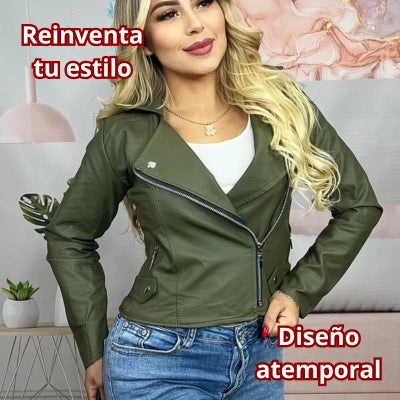 Chaqueta Chamarra Cuerotex Dama