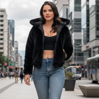 Chaqueta Reversible Dos Caras — "La Volteable"