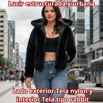 Chaqueta Reversible Dos Caras — "La Volteable"