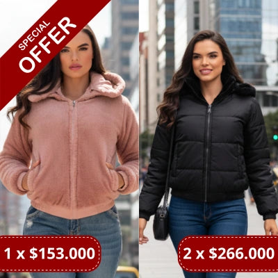 Chaqueta Reversible Dos Caras — "La Volteable"