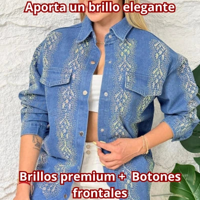 Chaqueta Gabán Brillo Serena