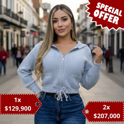 Chaqueta Teje&Vive