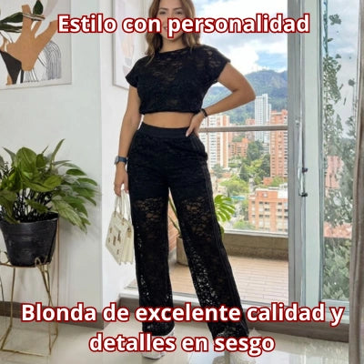 Conjunto Elegancia Romántica