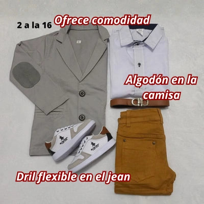 Mini Gentleman 5 en 1 – Outfit Premium Kids