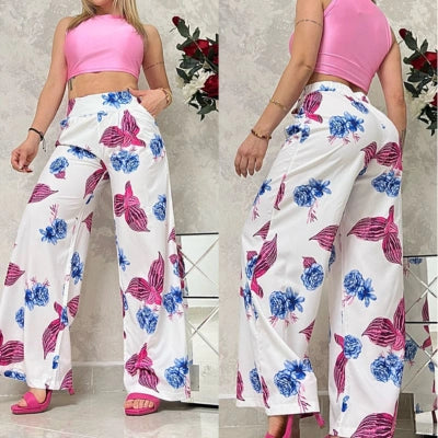 Conjunto Palazzo Satín “Flores en Movimiento”