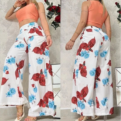 Conjunto Palazzo Satín “Flores en Movimiento”