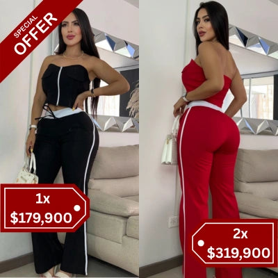 Conjunto Cierre Seguro Bota Amplia