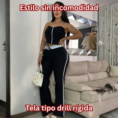 Conjunto Cierre Seguro Bota Amplia
