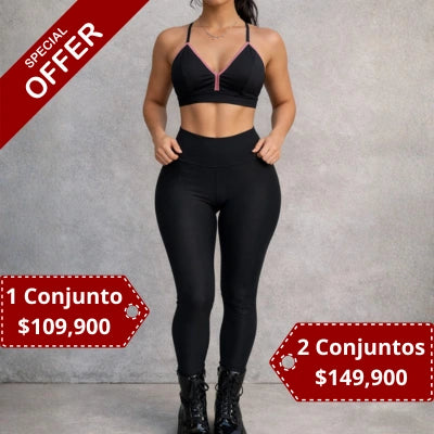 Conjunto Power Melt Negro
