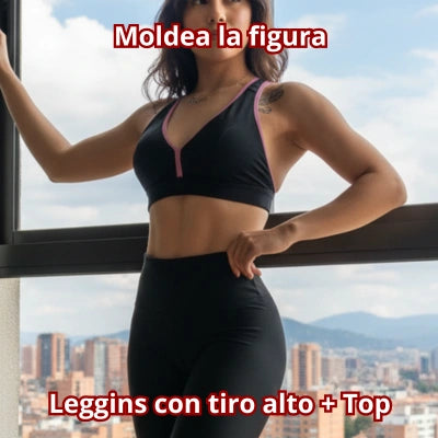 Conjunto Power Melt Negro