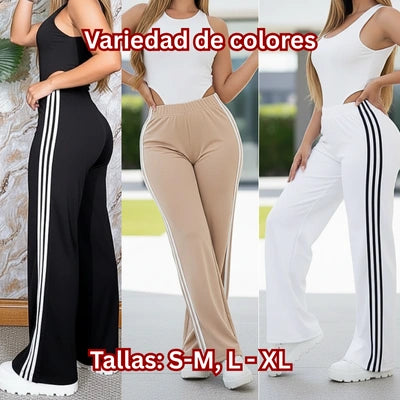 Conjunto Paola Línea Serena (pantalón scuba + boddy poli licra)