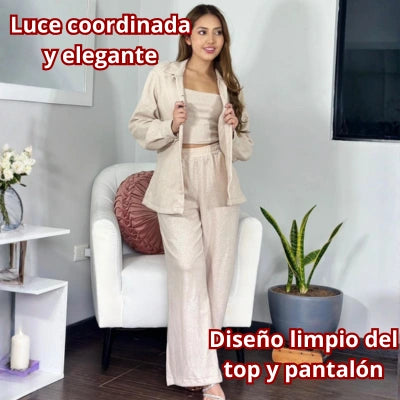 Conjunto Belinda Noche Plateada